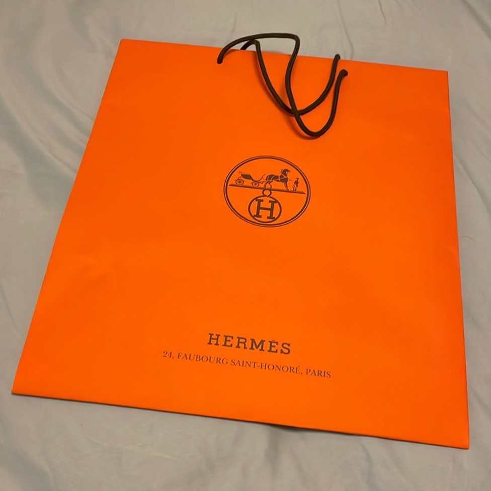 Authentic Hermes Large Shopping Bag
